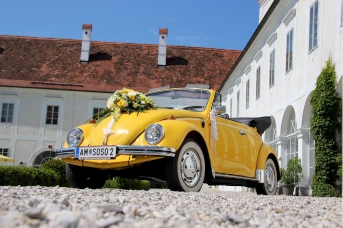 Kultiger VW Bus oder VW Käfer für Eure Hochzeit