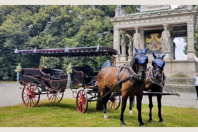 Hochzeitskutsche in München