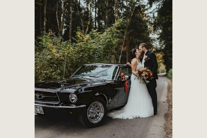 Hochzeitsauto Ford Mustang Oldtimer