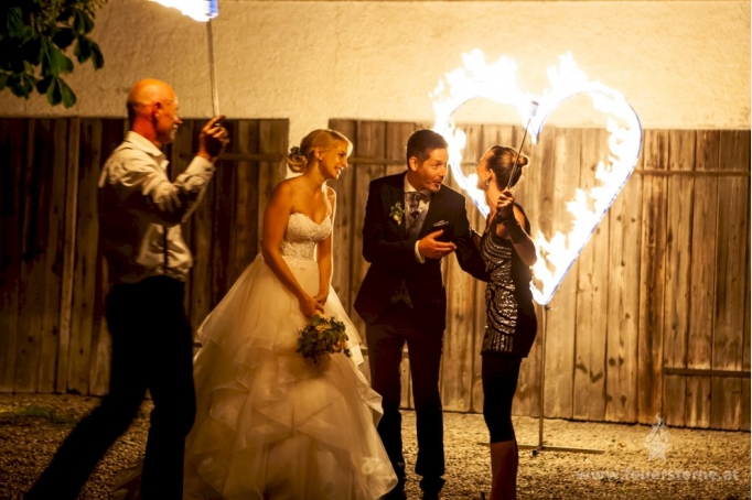 Feuershow für Hochzeiten und andere Events
