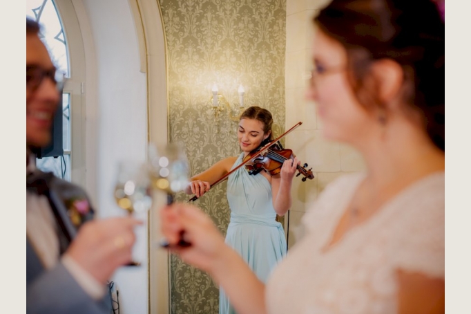 Violinistin Astrid Haferland