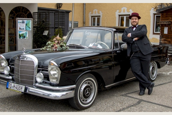 Hochzeitsauto/Brautauto inkl. Chauffeur