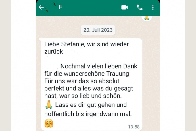 Freie christliche Trauung